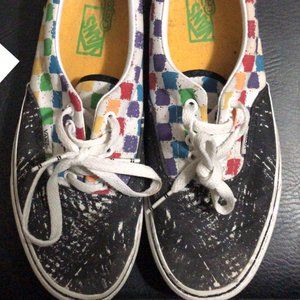 Vans Crayola Checkered - Size W8